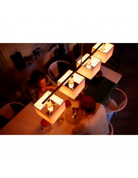 Bec LED Philips HUE 6W (40W), 220-240V, E14, ambianata alba