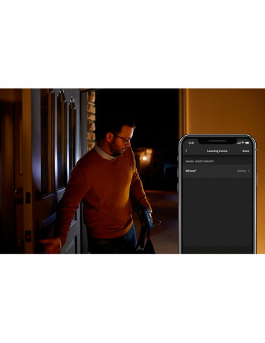 Bec LED Philips HUE GU10, 5.5W(50W), 220-240V, culoare alba