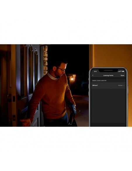 Bec LED Philips HUE GU10, 5.5W(50W), 220-240V, culoare alba