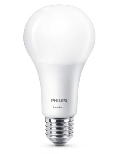 Bec LED Philips 14W (100W), E27, 220-240V, ambianta alba calda/