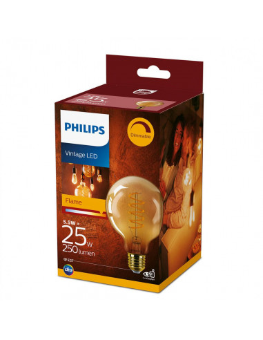 Bec LED Philips, G93 E27 GOLD SP D SRT4, 5.5W (25W), 220-240V