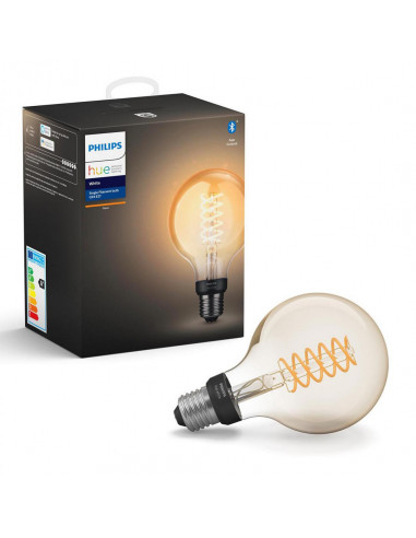 Bec LED Vintage Philips, G93, 7W (40W), 550 lm, ambianta alba