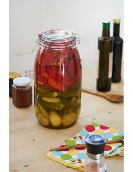BORCAN DEPOZITARE STICLA CU CAPAC, 5 L, VANORA HOME,VN-AER-6526