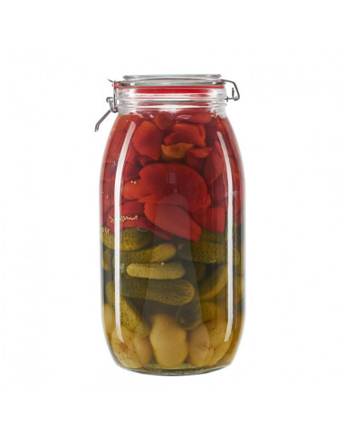 BORCAN DEPOZITARE STICLA CU CAPAC, 5 L, VANORA HOME,VN-AER-6526