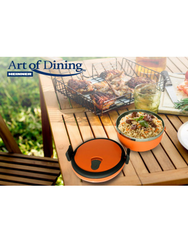 CASEROLA TERMICAT,0.7 L,ART OF DINNING BY HEINNER, mix culori