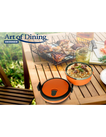 CASEROLA TERMICAT,0.7 L,ART OF DINNING BY HEINNER, mix culori