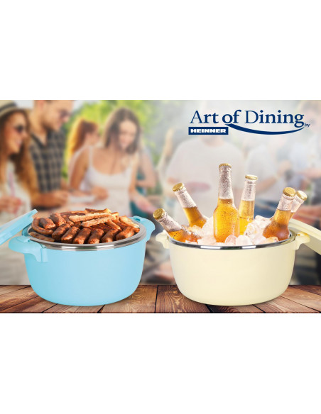CASEROLA TERMICA 6L,CREM, ART OF DINING BY HEINNER,HR-BL2233-6LC