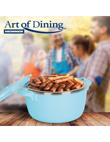 CASEROLA TERMICA 6L, ART OF DINING BY HEINNER, mix culori in