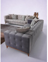 CANAPEA HEINNER 3L MIRA GREY,HR-S3MIRA-GREY
