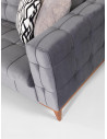 CANAPEA HEINNER 3L MIRA GREY,HR-S3MIRA-GREY