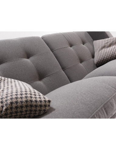 CANAPEA HEINNER FIXA 3L DANTE GREY,HR-S3DANTE-GREY