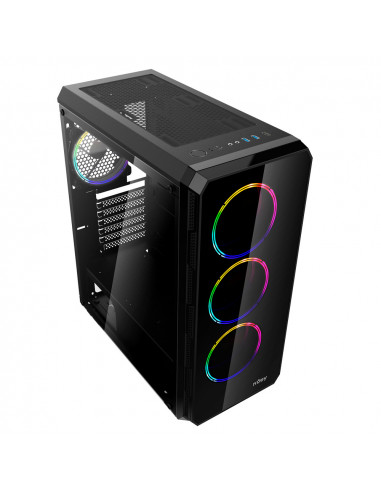 Carcasa nJoy Acrux, Middle Tower, ATX, fara sursa