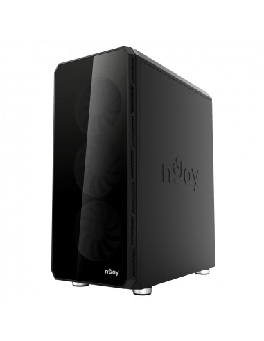 Carcasa nJoy Acrux, Middle Tower, ATX, fara sursa