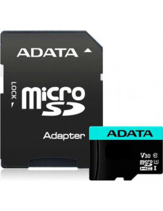 AUSDX256GUI3V30SHA,Card de Memorie MicroSD ADATA 256GB, Adaptor SD, Class 10