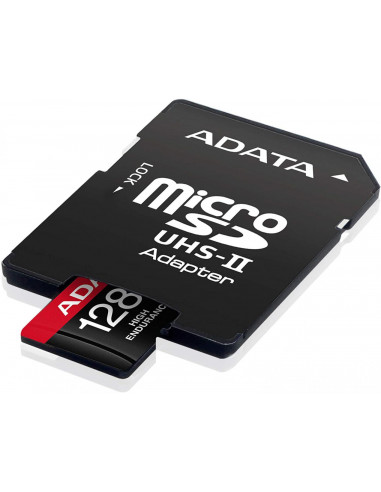 AUSDX128GUI3V30SHA,Card de Memorie MicroSD ADATA, 128GB, Adaptor SD, Class 10