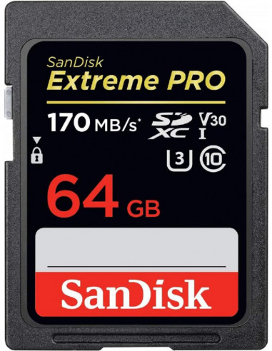 Card de Memorie SanDisk SD, 64GB, Class 10,SDSDXXY-064G-GN4IN