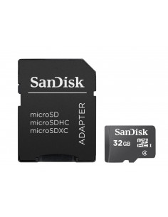 Card de Memorie MicroSD SanDisk 32GB, Adaptor SD, Class