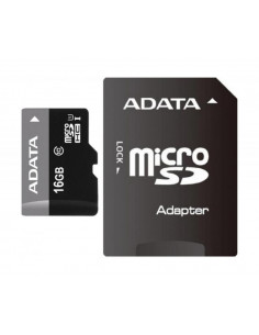Micro Secure Digital Card ADATA 16Gb, AUSDH16GUICL10-RA1, Clasa