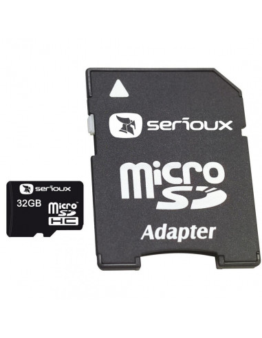 Micro Secure Digital Card Serioux, 32GB, SFTF32AC10, Clasa 10