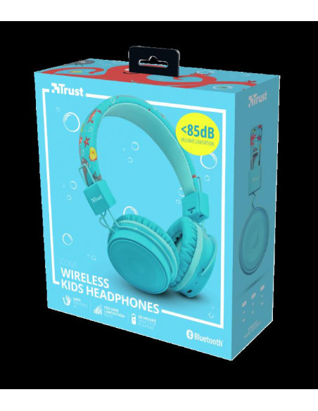 Casti cu microfon Trust Comi Kids, Bluetooth Wireless