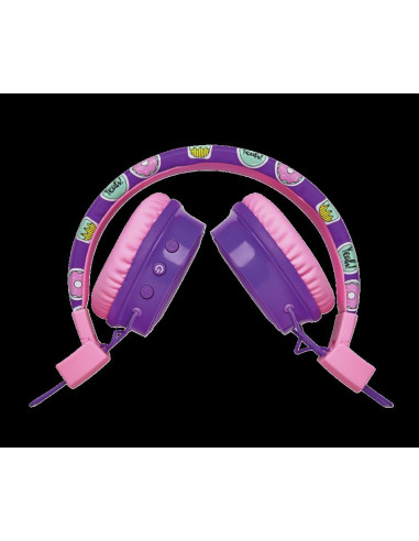 Casti cu microfon Trust Comi, Wireless Kids, purple,TR-23608
