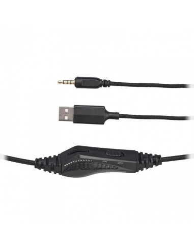 Casti cu microfon X by Serioux, Gaming, CRONAN, difuzor: 40mm