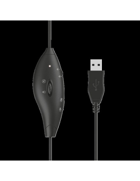 Casti cu microfon Trust Mauro USB, negru,TR-17591