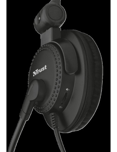 Casti cu microfon Trust Como, negru,TR-21658