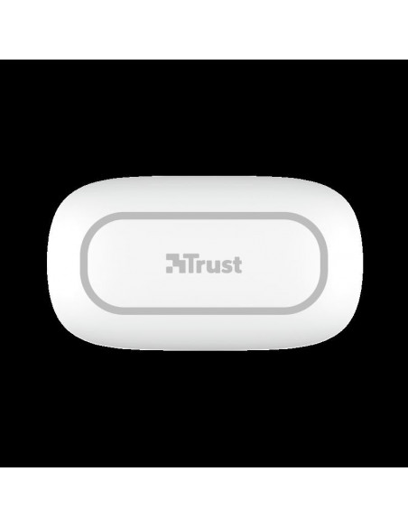 Casti cu microfon Trust Nika TWS, Bluetooth, alb,TR-23904