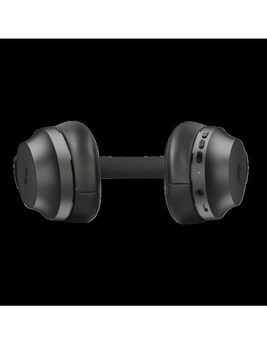 Casti Trust Action Eaze Bluetooth Wireless, negru,TR-23550