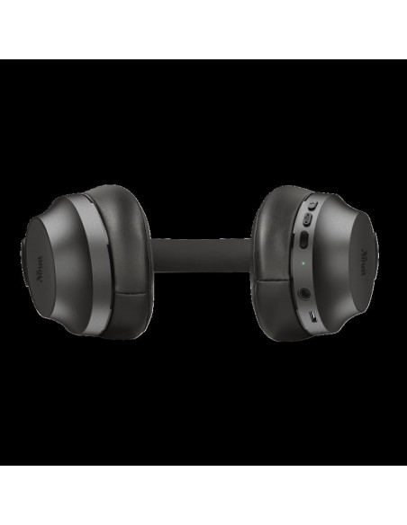 Casti Trust Action Eaze Bluetooth Wireless, negru,TR-23550