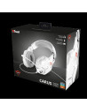 Casti cu microfon Trust GXT 322W Carus Gaming Headset, snow