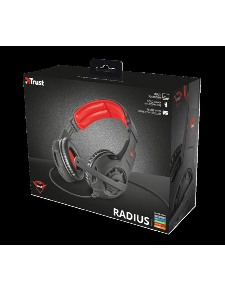 Casti cu microfon Trust GXT 310 Radius Gaming, negru,TR-21187