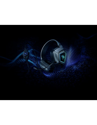 Casti cu microfon Trust GXT 450 Blizz RGB 7.1 Surround Gaming