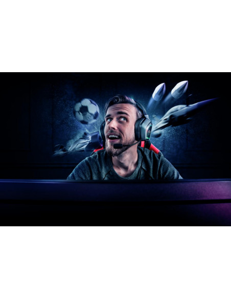 Casti cu microfon Trust GXT 450 Blizz RGB 7.1 Surround Gaming