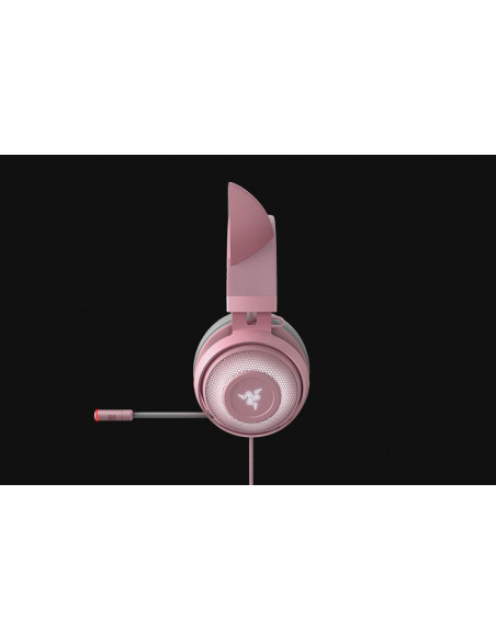 Casti cu microfon Razer Kraken Kitty Ed. Quartz USB 7.1