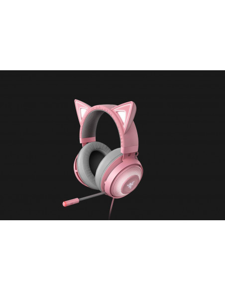 Casti cu microfon Razer Kraken Kitty Ed. Quartz USB 7.1