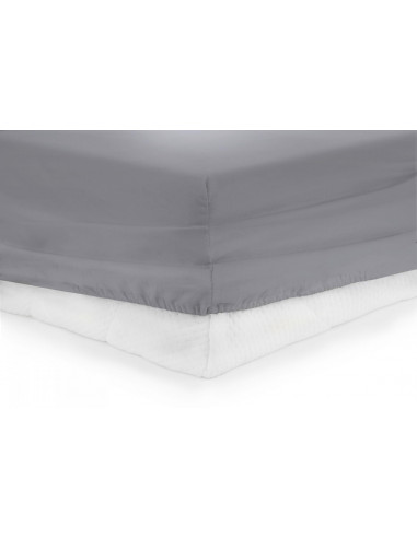 CEARCEAF PAT CU ELASTIC 160X200 CM - GRI,HR-ZSHEET-160GREY
