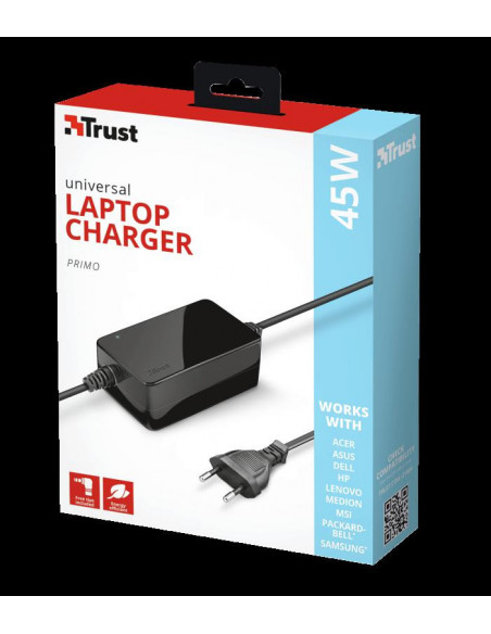 Incarcator Laptop Trust Primo 45W Universal Laptop