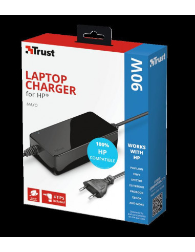 Incarcator Laptop Trust Maxo 90W Laptop Charger for HP,TR-23393