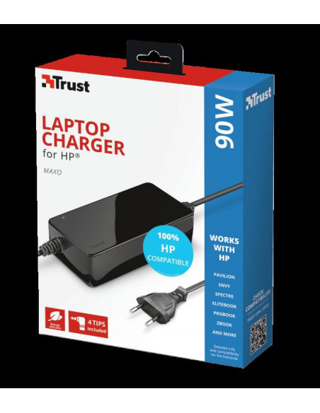 Incarcator Laptop Trust Maxo 90W Laptop Charger for HP,TR-23393
