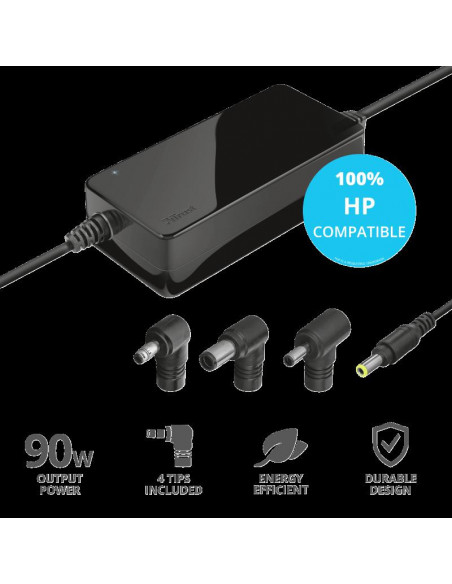 Incarcator Laptop Trust Maxo 90W Laptop Charger for HP,TR-23393