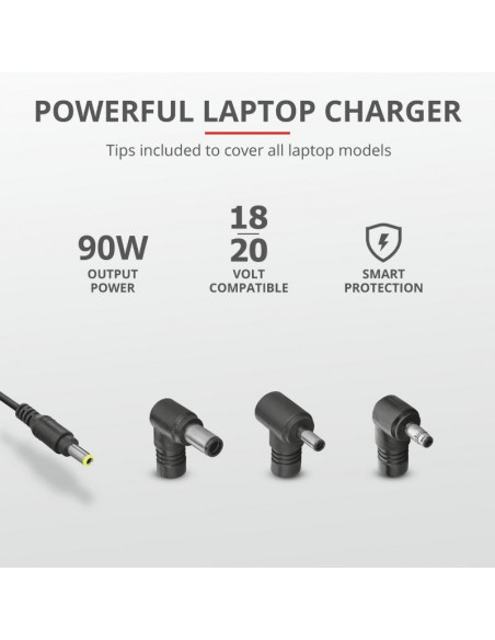 Incarcator Laptop Trust Maxo 90W Laptop Charger for HP,TR-23393