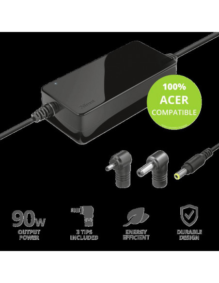 Incarcator Laptop Trust Maxo 90W Laptop Charger for