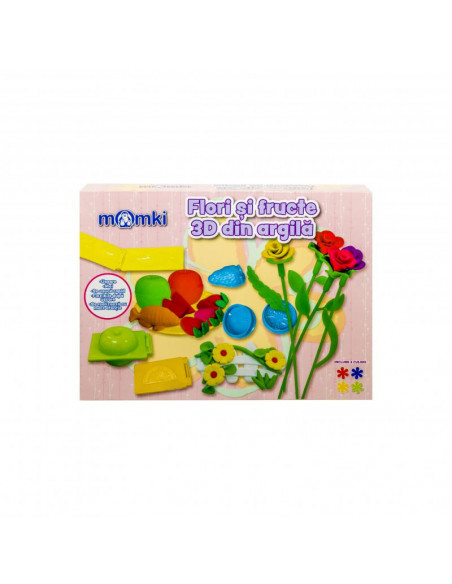 Flori si fructe 3D din argila,NIC-MKPP10169