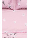 Lenjerie Heinner King Size BBC 4 piese, 132TC Pink