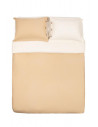 Lenjerie de pat King Size BBC organic 200TC - Bej Square