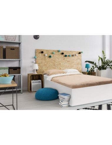 Lenjerie de pat King Size BBC organic 200TC - Bej Square