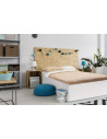 Lenjerie de pat King Size BBC organic 200TC - Bej Square