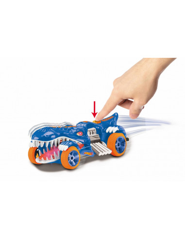 Mașinuță cu lumini și sunete Hot Wheels, T-Rextroyer